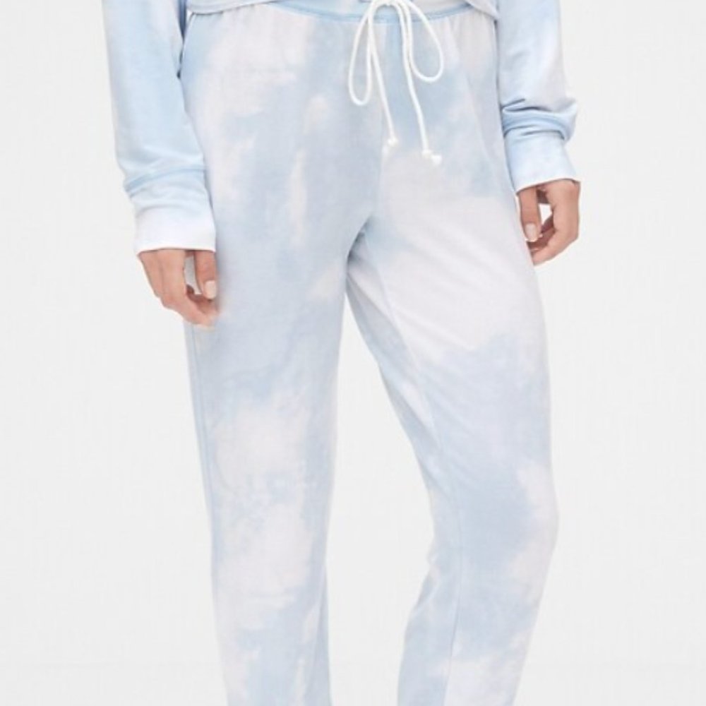 GAP Joggers, Cloud Blue Tie Dye